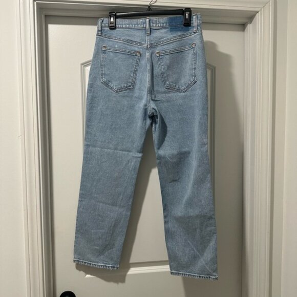 NWOT Abercrombie & Fitch Straight Leg Jeans 90’s Ultra High Rise - Picture 8 of 10